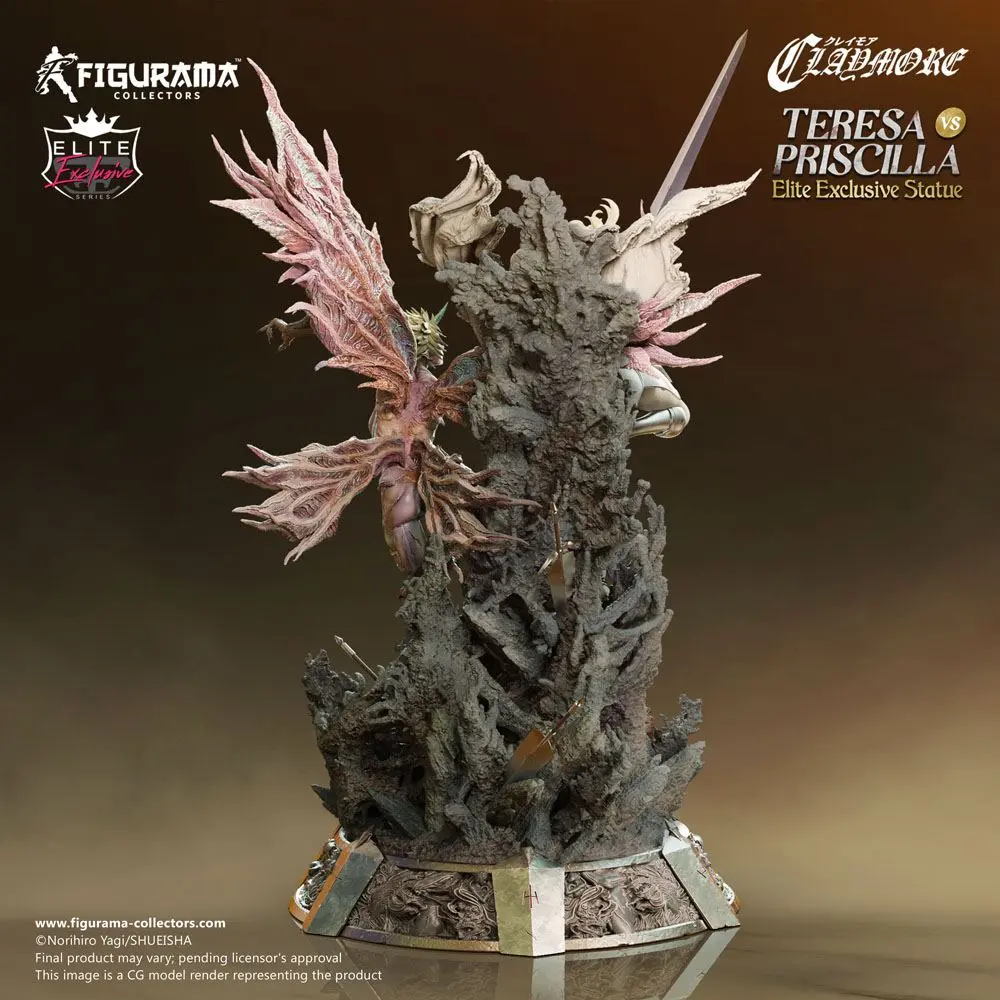 Claymore Elite Exclusive Statue 1/6 Teresa vs. Priscilla 72 cm product photo