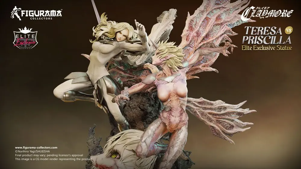 Claymore Elite Exclusive Statue 1/6 Teresa vs. Priscilla 72 cm product photo