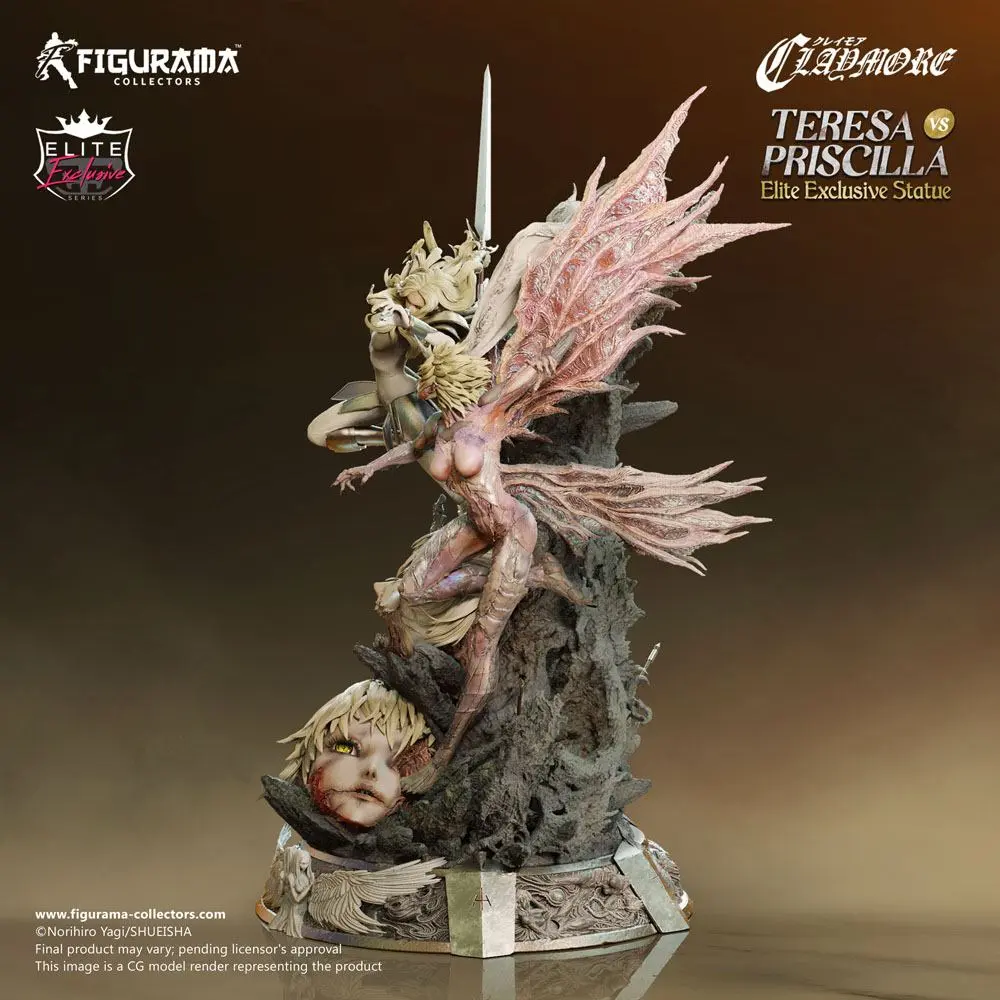 Claymore Elite Exclusive Statue 1/6 Teresa vs. Priscilla 72 cm product photo