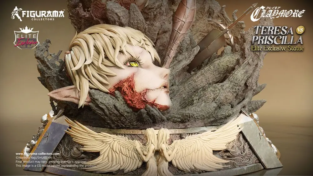 Claymore Elite Exclusive Statue 1/6 Teresa vs. Priscilla 72 cm product photo