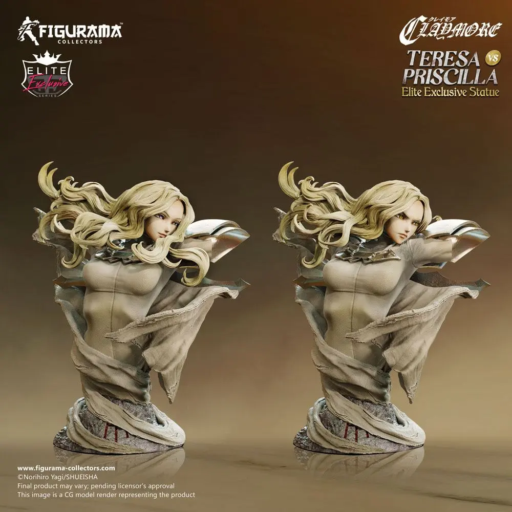 Claymore Elite Exclusive Statue 1/6 Teresa vs. Priscilla 72 cm product photo