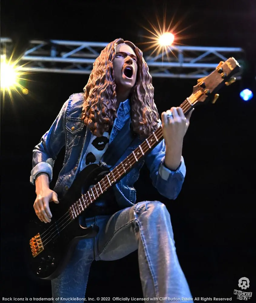 Cliff Burton Rock Iconz Statue Cliff 'Em All 22 cm product photo