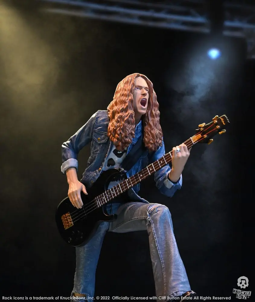 Cliff Burton Rock Iconz Statue Cliff 'Em All 22 cm product photo