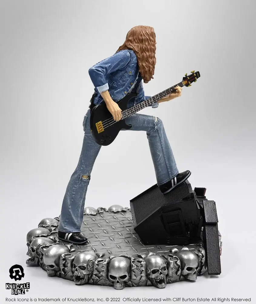 Cliff Burton Rock Iconz Statue Cliff 'Em All 22 cm product photo