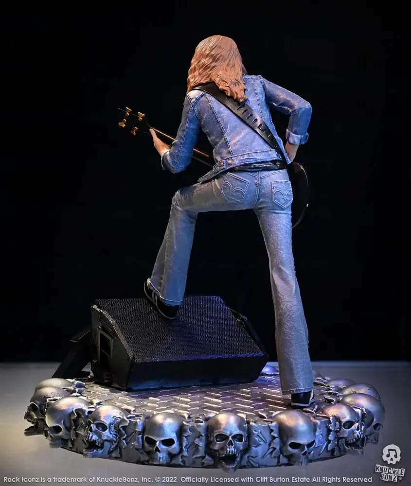 Cliff Burton Rock Iconz Statue Cliff 'Em All 22 cm product photo