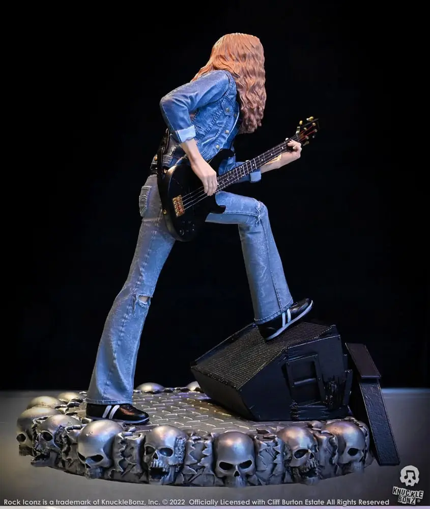 Cliff Burton Rock Iconz Statue Cliff 'Em All 22 cm product photo