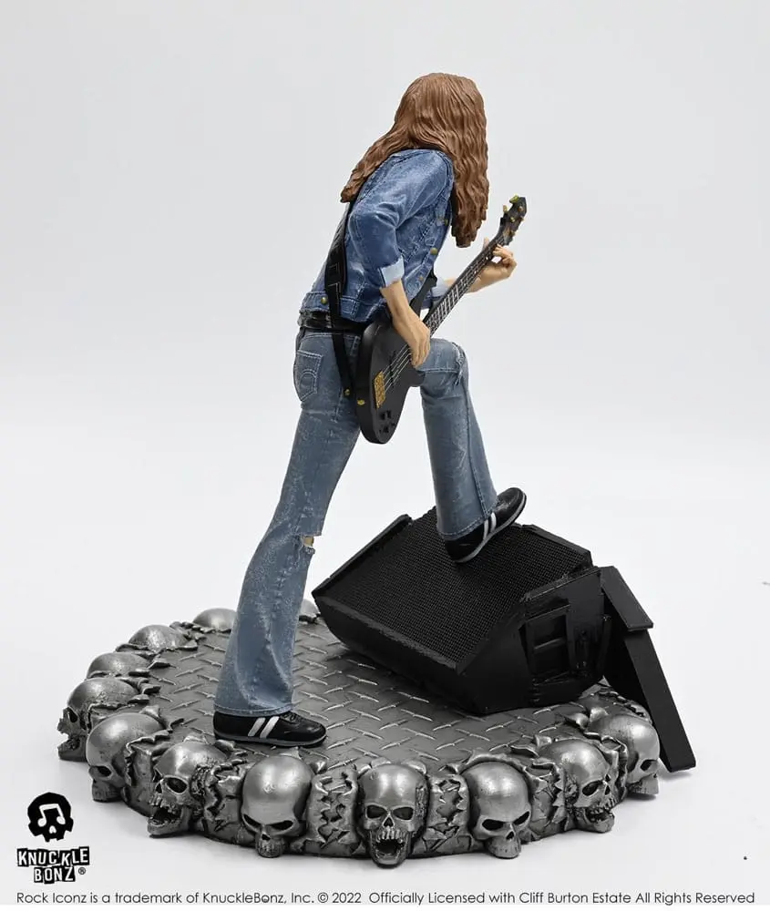 Cliff Burton Rock Iconz Statue Cliff 'Em All 22 cm product photo