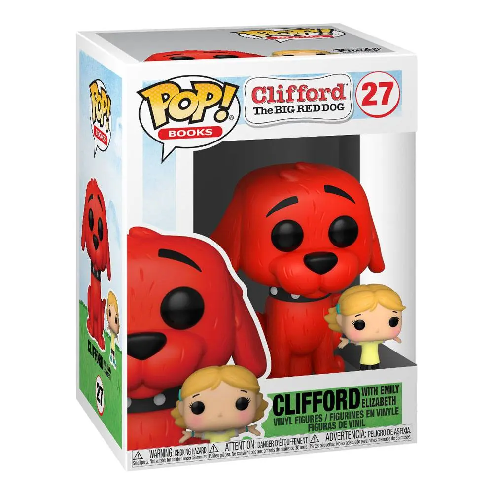 Clifford the Big Red Dog POP! &amp; Buddy Vinyl Figure Clifford w/Emily 9 cm product photo