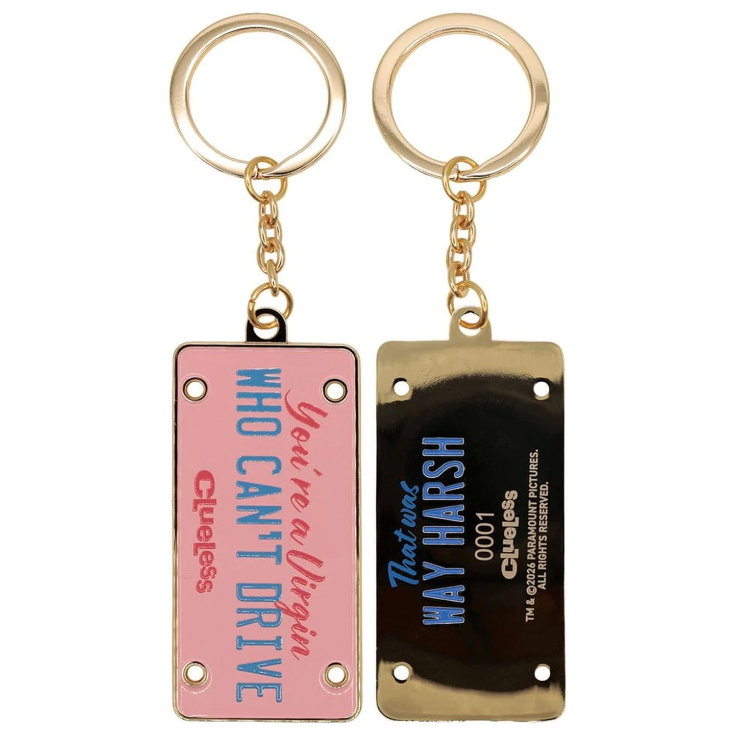 Clueless Keyring License Plate Limited Edition product photo