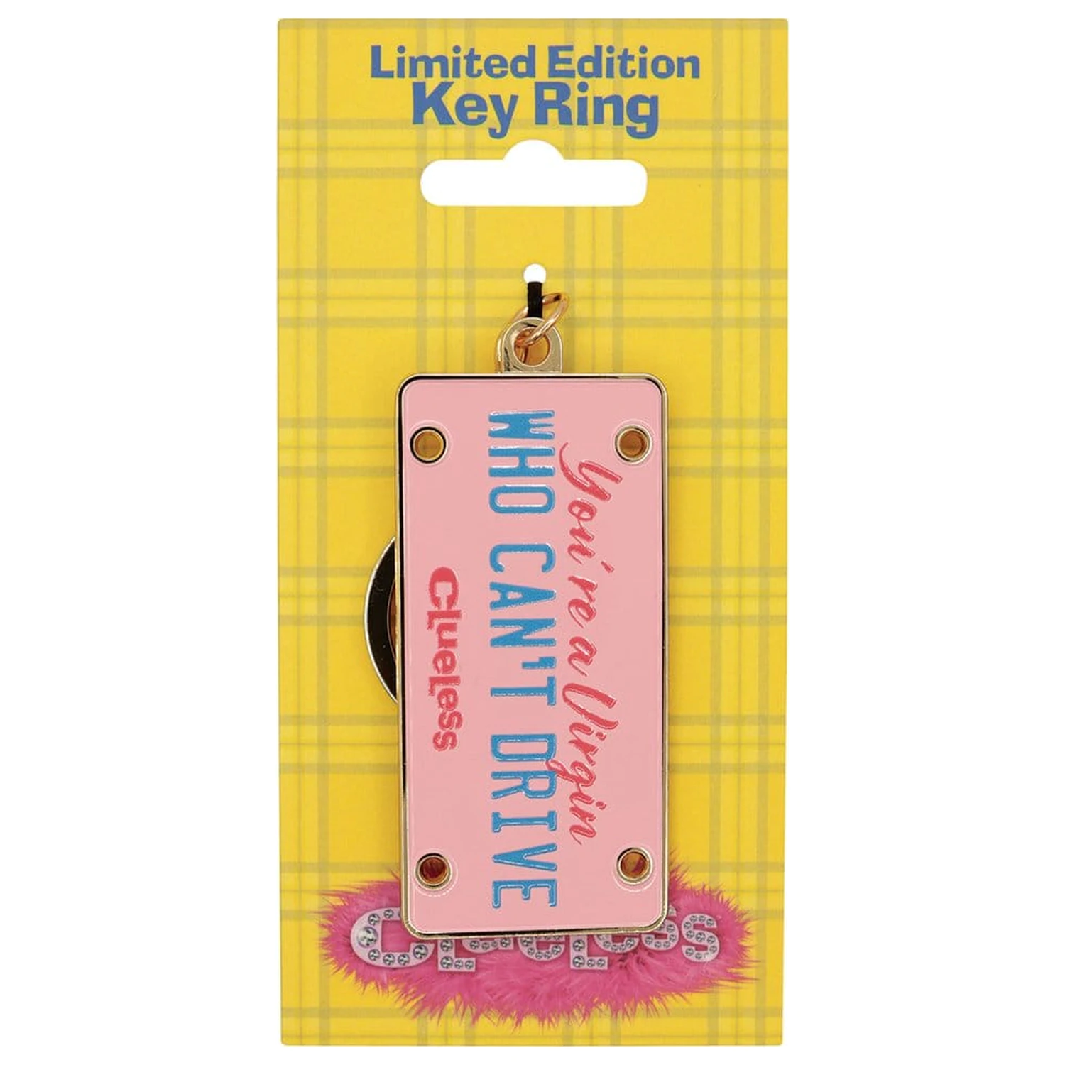 Clueless Keyring License Plate Limited Edition product photo