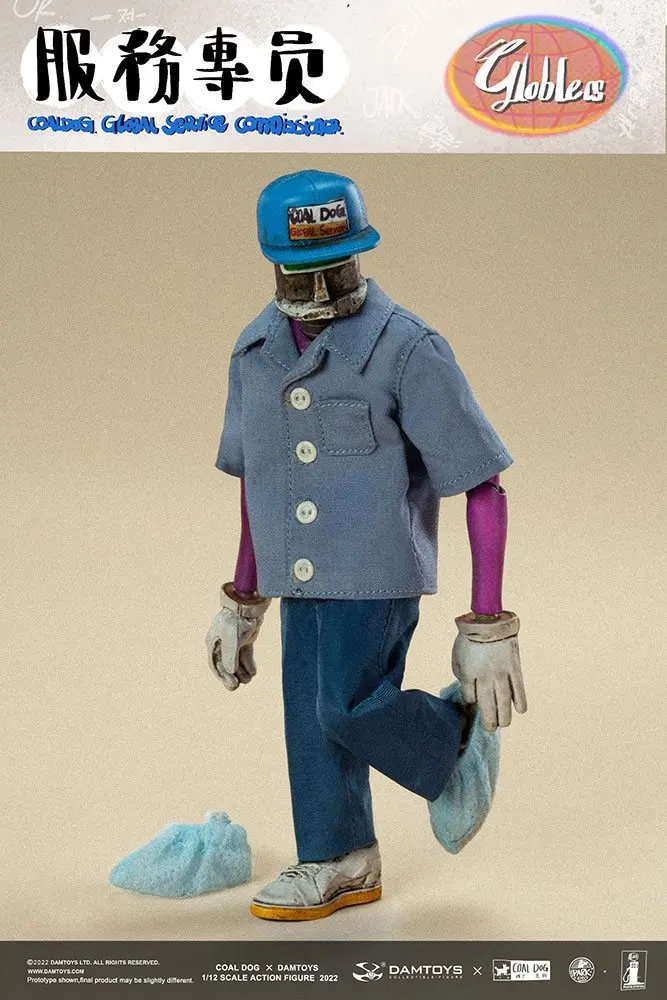 Coal Dog Action Figure 1/12 Service Commissiner Jack 15 cm product photo