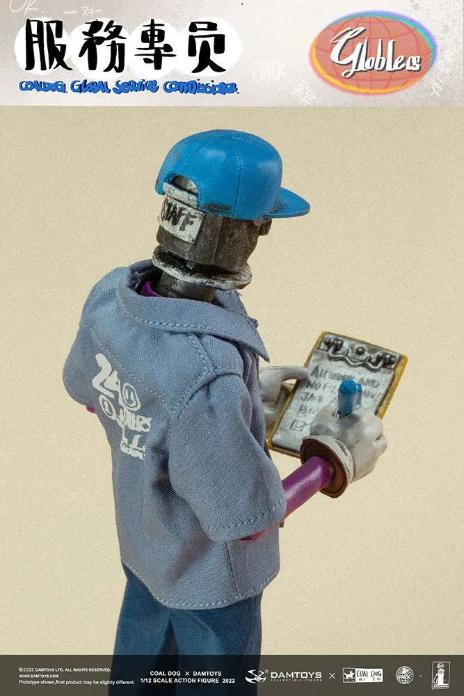 Coal Dog Action Figure 1/12 Service Commissiner Jack 15 cm product photo