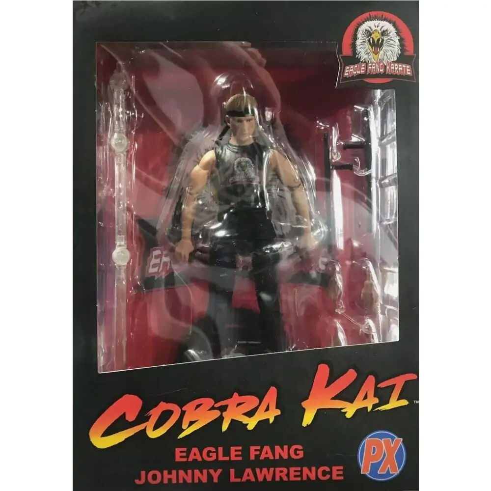 Cobra Kai Action Figure Johnny Lawrence Eagle Fang Previews Exclusive 18 cm termékfotó