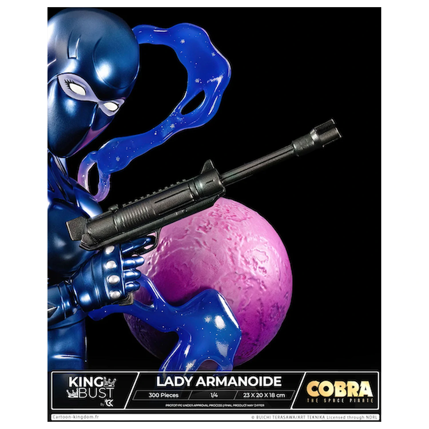Cobra Lady Armanoide King Bust 1/4 23 cm product photo