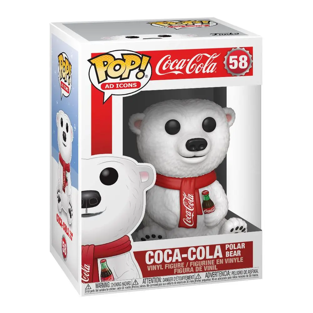 Coca-Cola POP! Ad Icons Vinyl Figure Coca-Cola Polar Bear 9 cm product photo