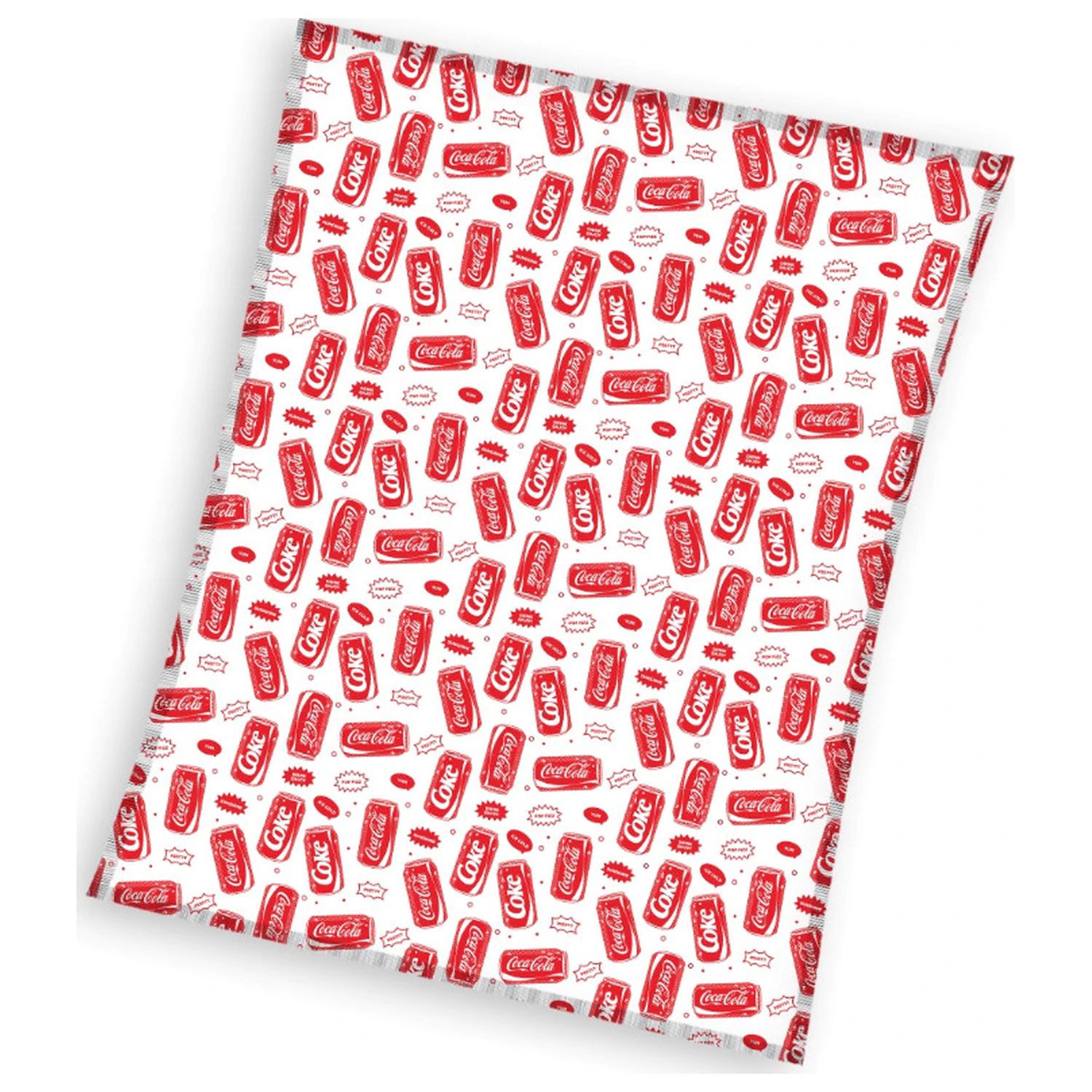Coca-Cola Retro Coral Fleece Blanket 150x200cm product photo