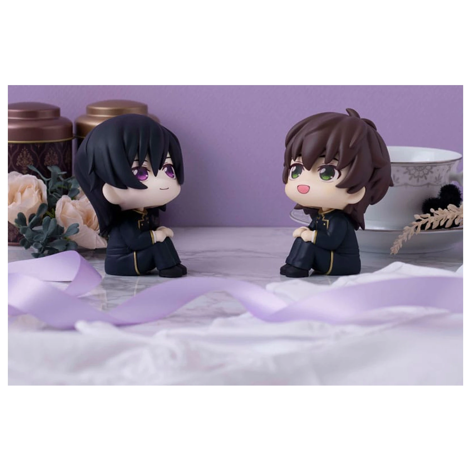 Code Geass Lelouch of the Rebellion Look Up PVC Statues Lelouch Lamperouge & Suzaku Kururugi Set (with gift) 11 cm      product photo