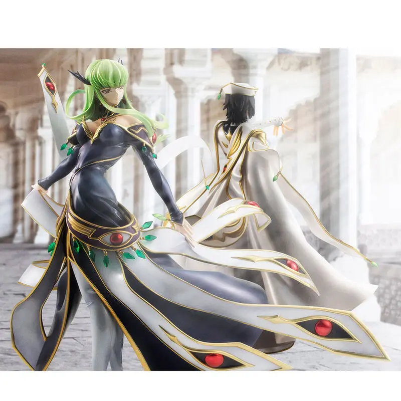 Code Geass Lelouch of the Rebellion Precious G.E.M. Lelouch Vi Britannian & C.C figures 23/26cm product photo