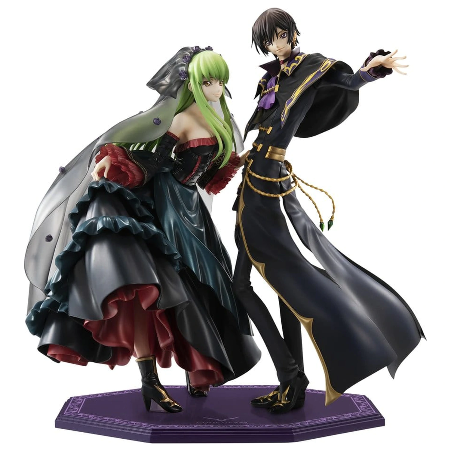 Code Geass: Lelouch of the Rebellion Precious G.E.M. Series Statue 2-Pack L.L. & C.C. 20th Anniversary 25 cm product photo