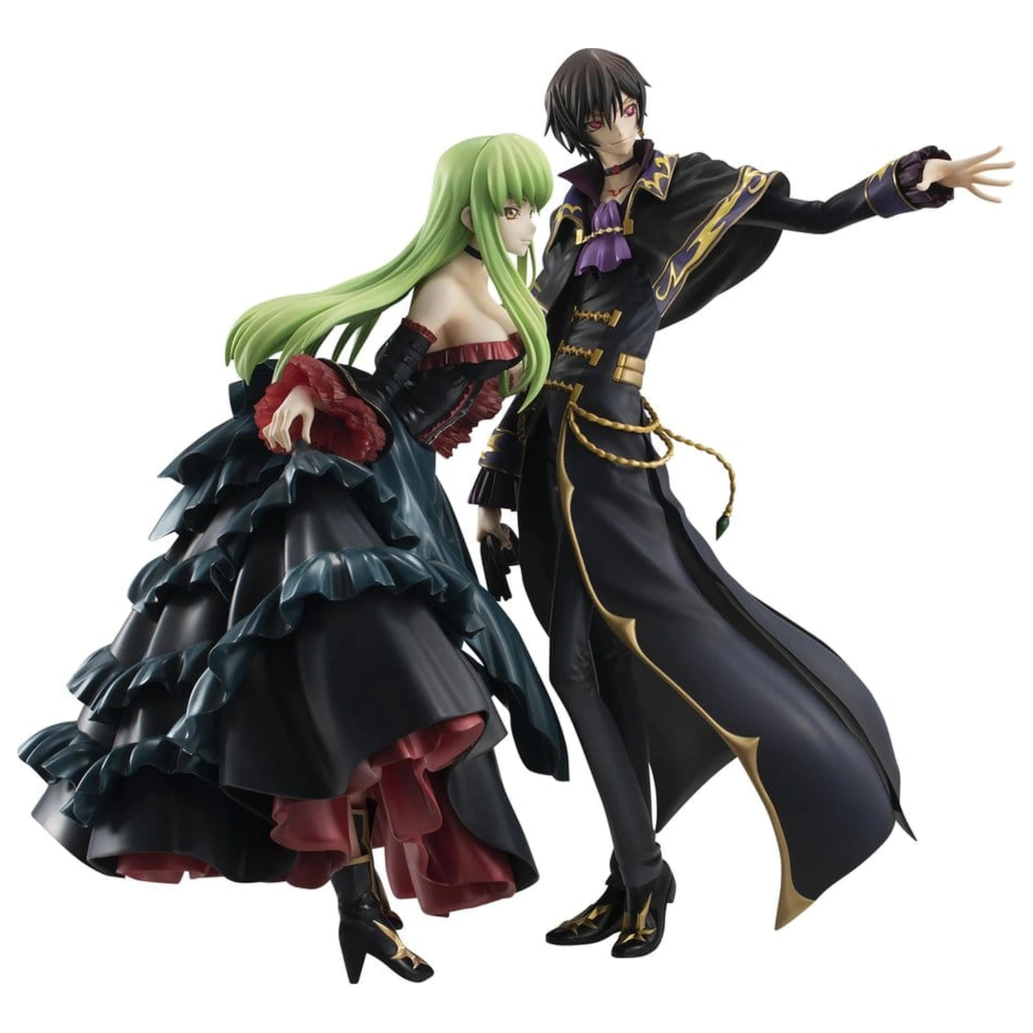 Code Geass: Lelouch of the Rebellion Precious G.E.M. Series Statue 2-Pack L.L. & C.C. 20th Anniversary 25 cm product photo