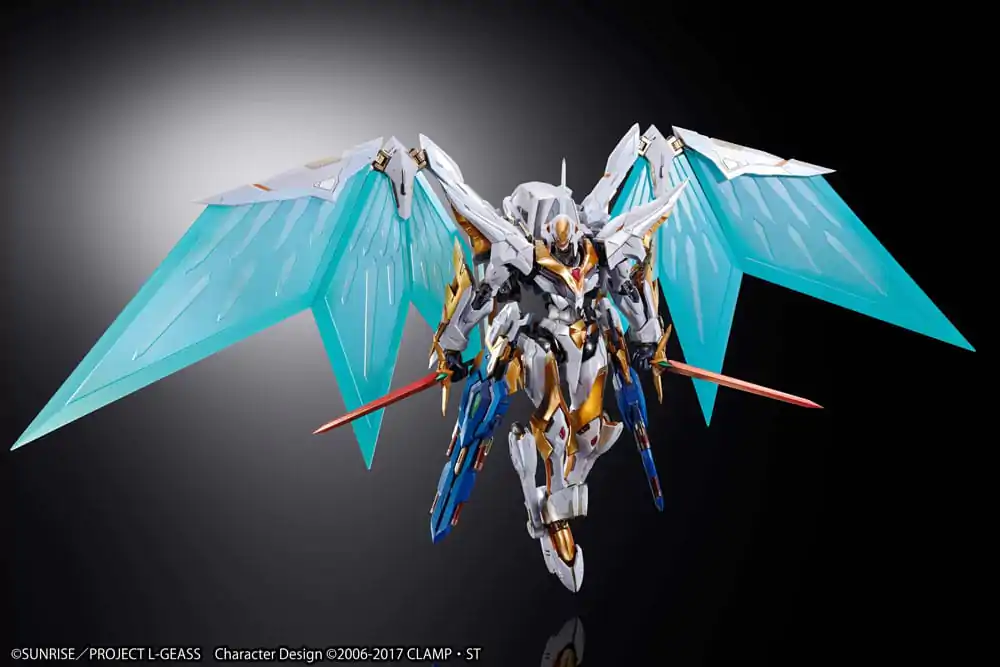 Code Geass: Lelouch of the Rebellion R2 Metal Build Dragon Scale Action Figure Lancelot Albion 18 cm product photo