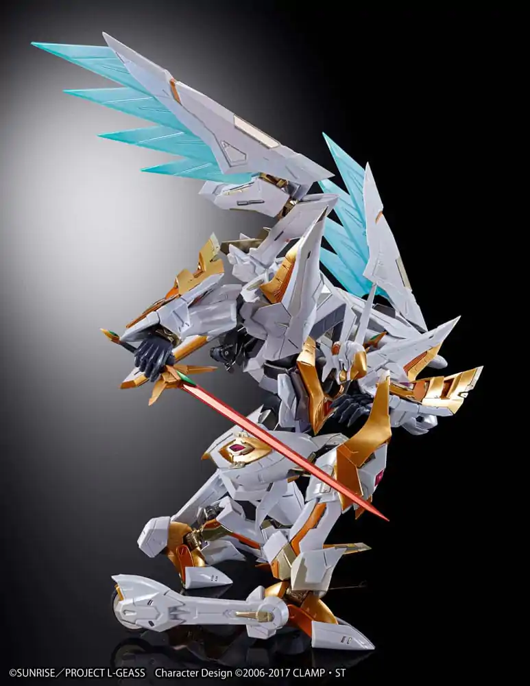 Code Geass: Lelouch of the Rebellion R2 Metal Build Dragon Scale Action Figure Lancelot Albion 18 cm product photo
