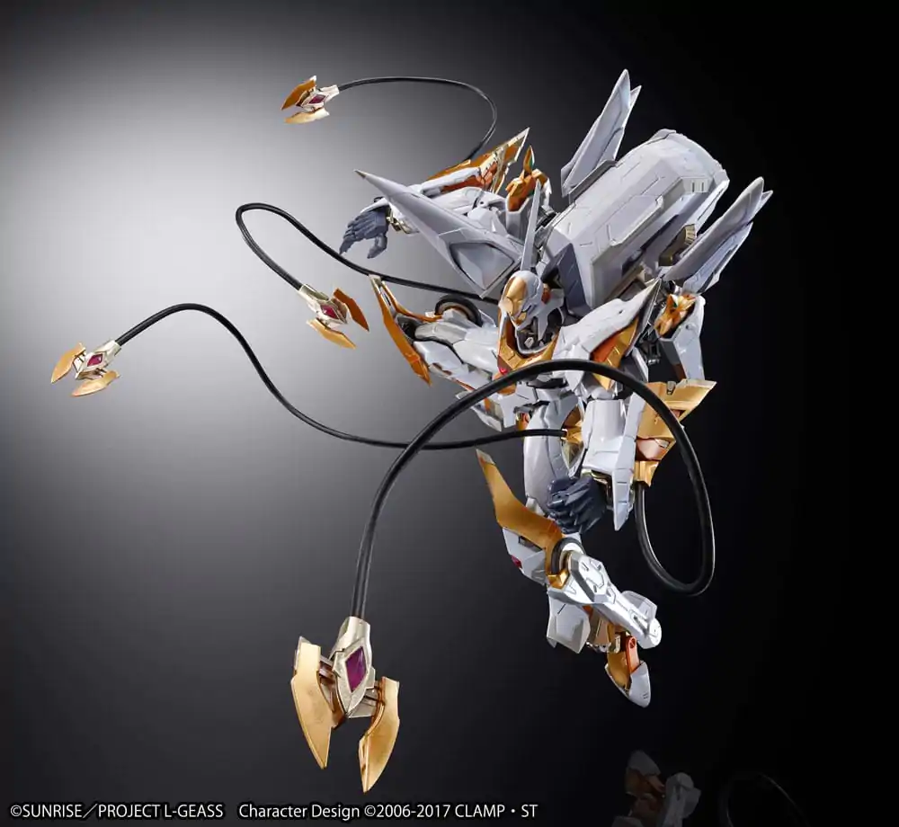 Code Geass: Lelouch of the Rebellion R2 Metal Build Dragon Scale Action Figure Lancelot Albion 18 cm product photo