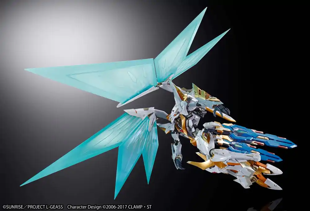 Code Geass: Lelouch of the Rebellion R2 Metal Build Dragon Scale Action Figure Lancelot Albion 18 cm product photo