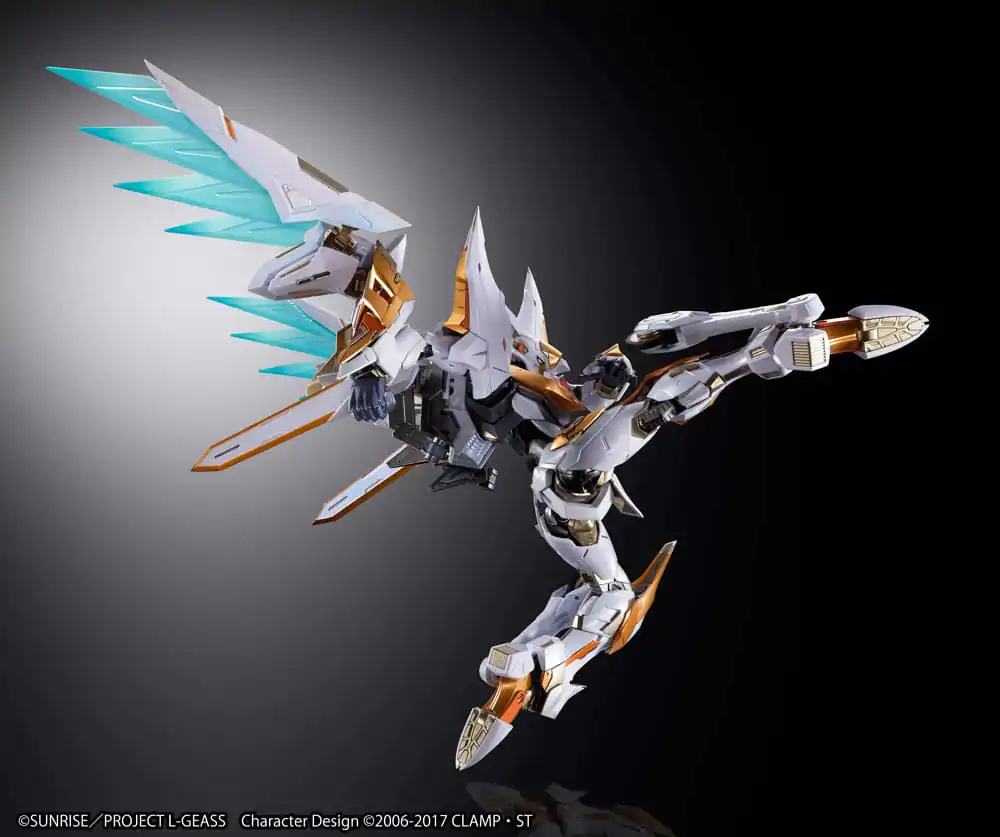 Code Geass: Lelouch of the Rebellion R2 Metal Build Dragon Scale Action Figure Lancelot Albion 18 cm product photo