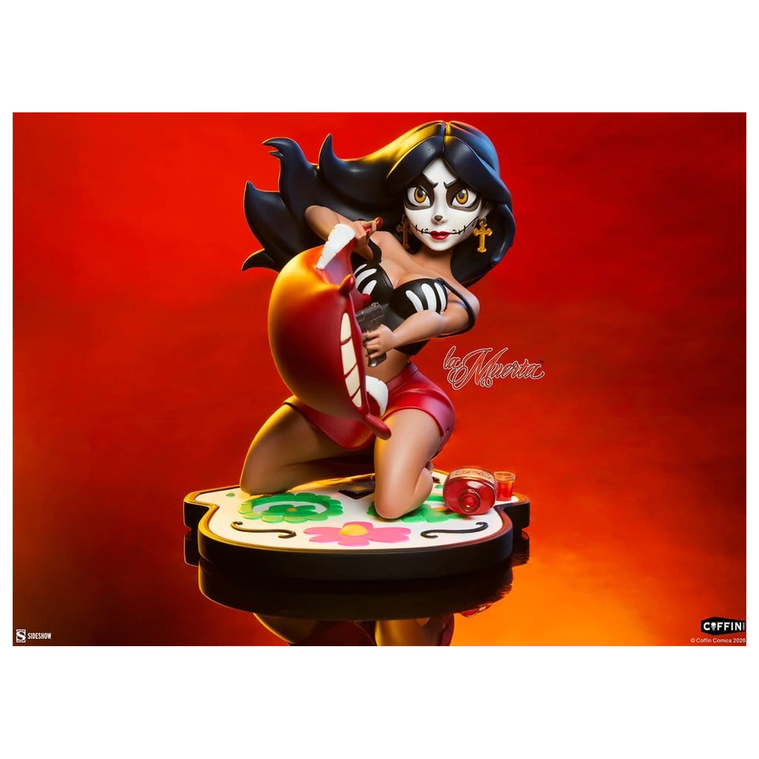 Coffin Comics Designer Statues Set Sleepover In Hell product photo