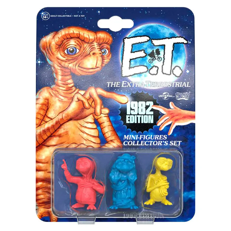 E.T. the Extra-Terrestrial Collector's Set Mini Figures 3-Pack 1982 Edition 5 cm product photo