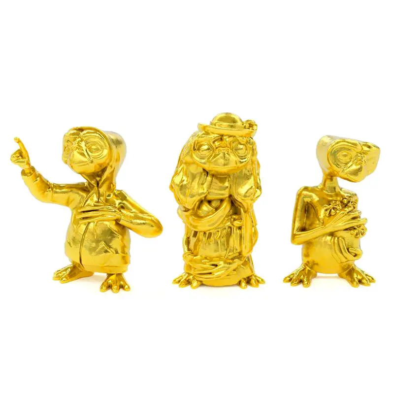E.T. the Extra-Terrestrial Collector's Set Mini Figures 3-Pack Golden Edition 5 cm product photo