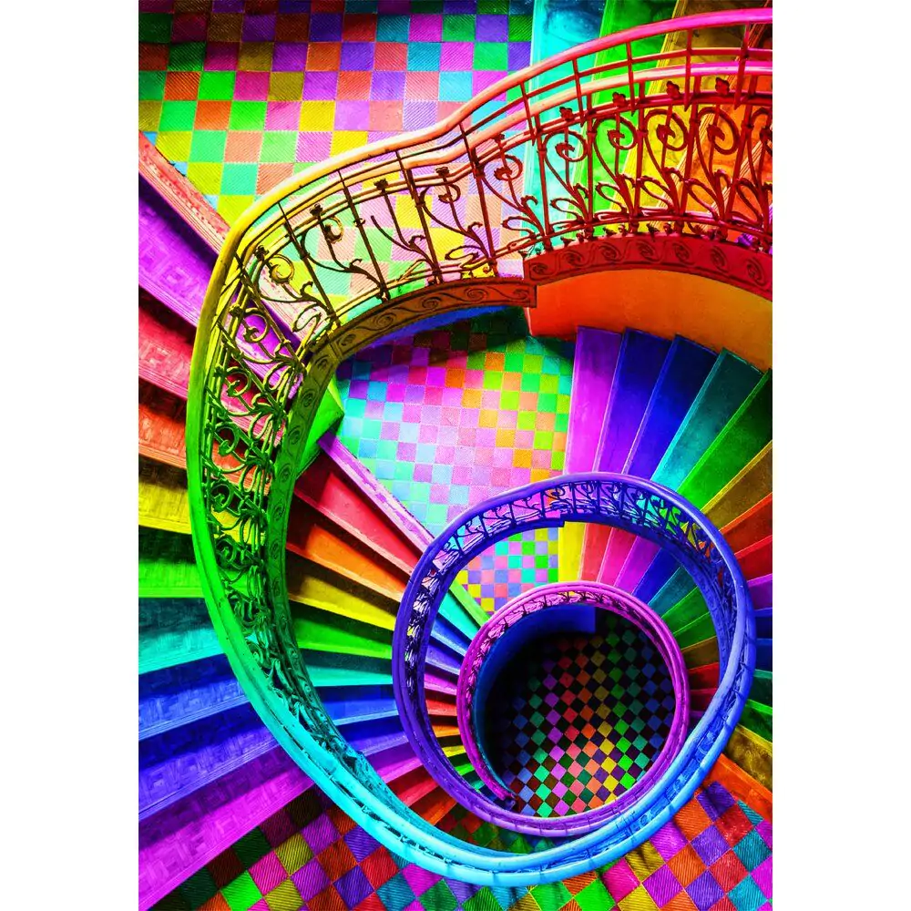 Color Boom Stairs puzzle 500pcs product photo