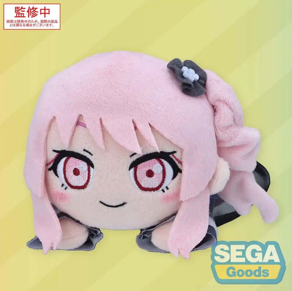 COLORFUL STAGE! The Movie: A Miku Who Can&#039;t Sing Nesoberi Lay-Down Plush Figure Akiyama Mizuki 16 cm product photo
