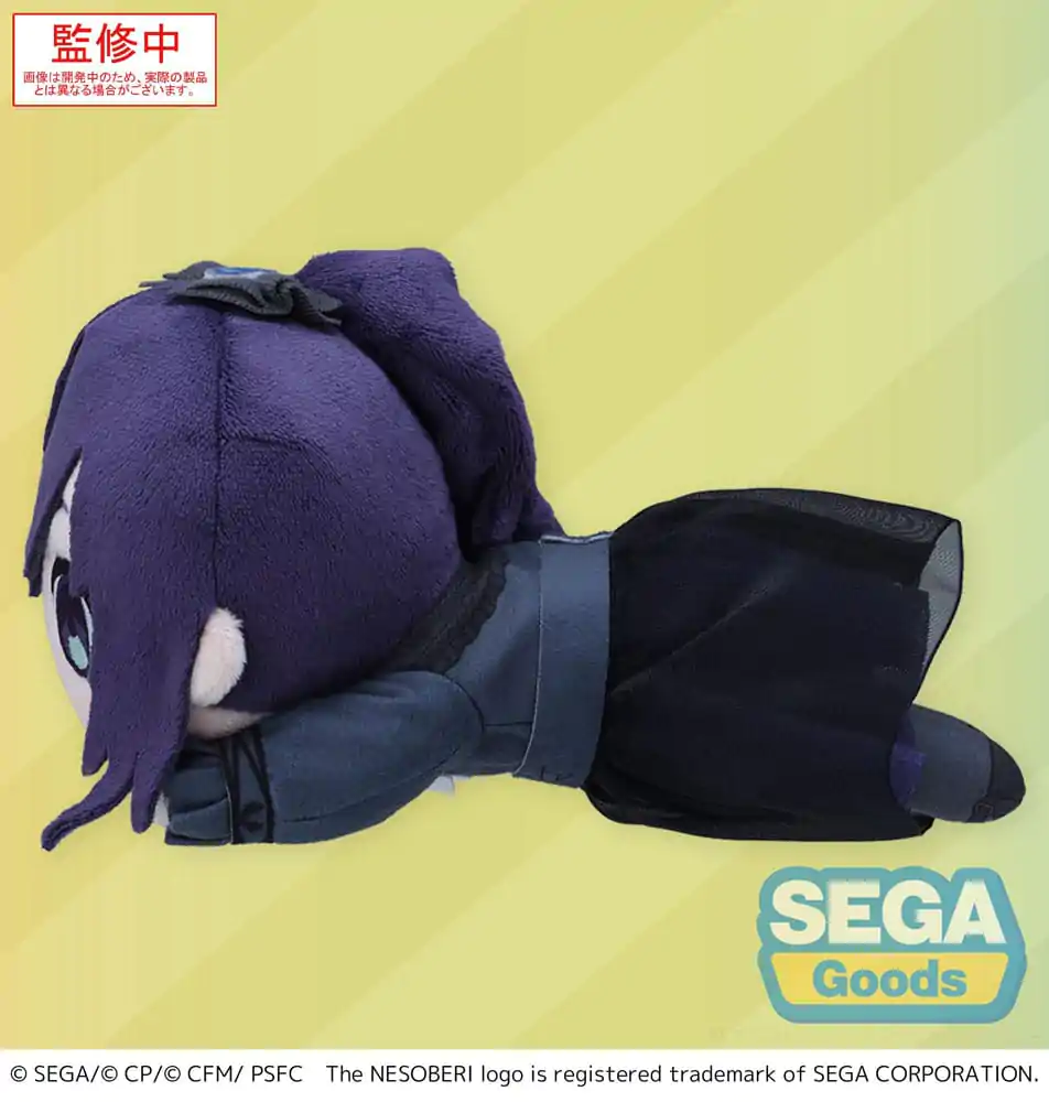 COLORFUL STAGE! The Movie: A Miku Who Can&#039;t Sing Nesoberi Lay-Down Plush Figure Asahina Mafuyu 16 cm product photo