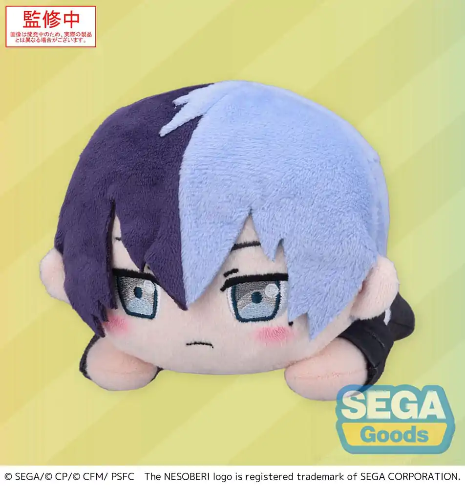 COLORFUL STAGE! The Movie: A Miku Who Can&#039;t Sing Nesoberi Lay-Down Plush Figure Aoyagi Toya 16 cm product photo