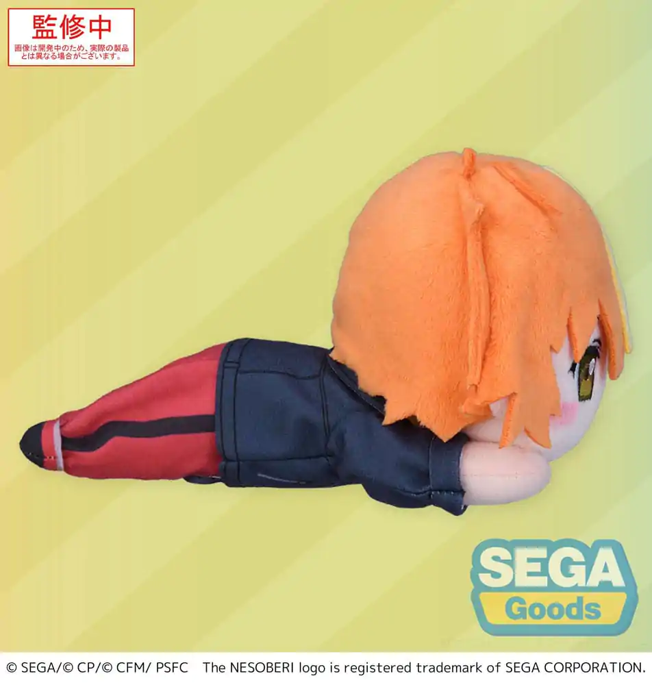 COLORFUL STAGE! The Movie: A Miku Who Can&#039;t Sing Nesoberi Lay-Down Plush Figure Shinonome Akito 16 cm product photo
