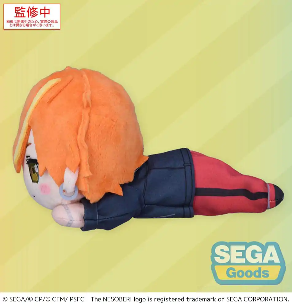 COLORFUL STAGE! The Movie: A Miku Who Can&#039;t Sing Nesoberi Lay-Down Plush Figure Shinonome Akito 16 cm product photo