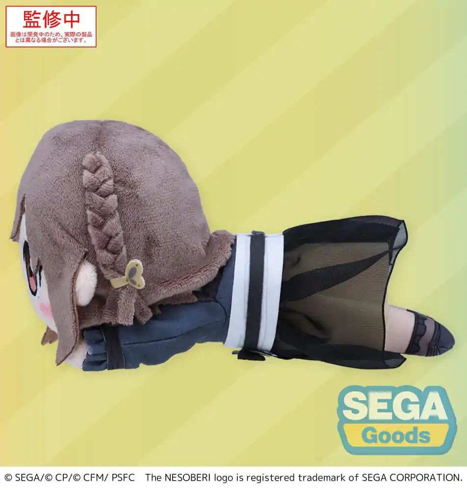 COLORFUL STAGE! The Movie: A Miku Who Can't Sing Nesoberi Lay-Down Plush Figure Shinonome Ena 16 cm product photo