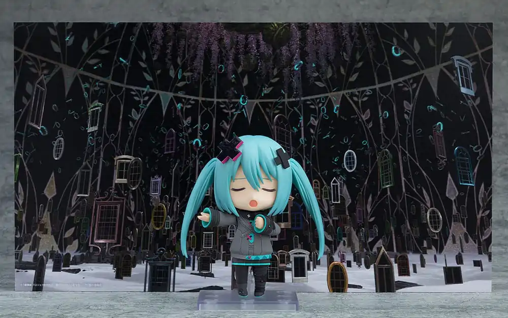 Colorful Stage! The Movie: A Miku Who Can't Sing Nendoroid Action Figure Hatsune Miku: Shuttered Sekai Ver. 10 cm   product photo