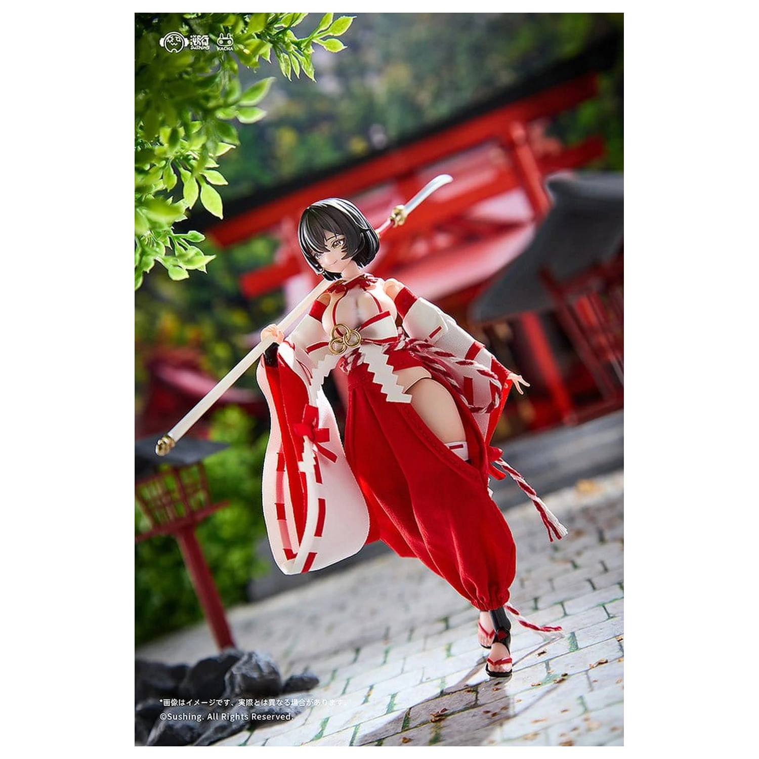 Combat Priestess Action Figure 1/12 Kikyou Uefuji 15 cm      product photo