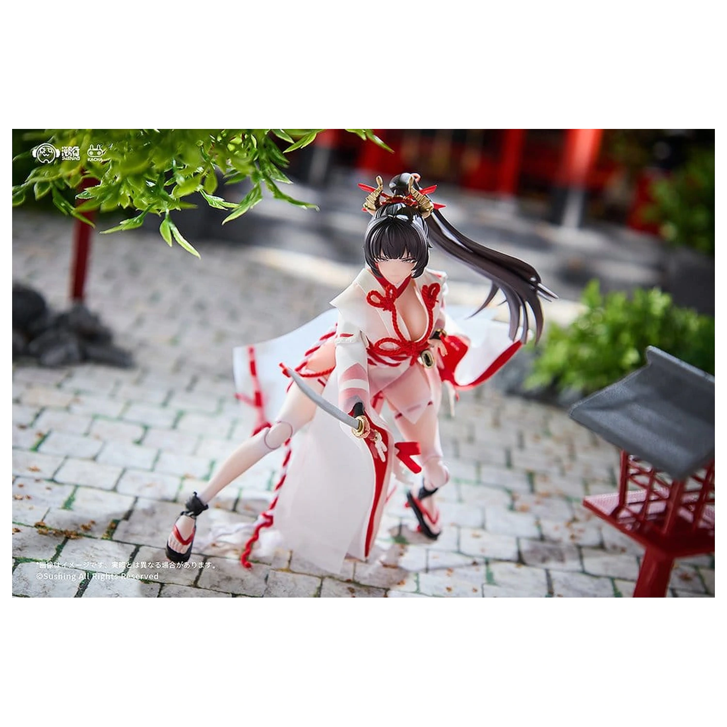 Combat Priestess Action Figure 1/12 Sakura Uefuji 15 cm     product photo