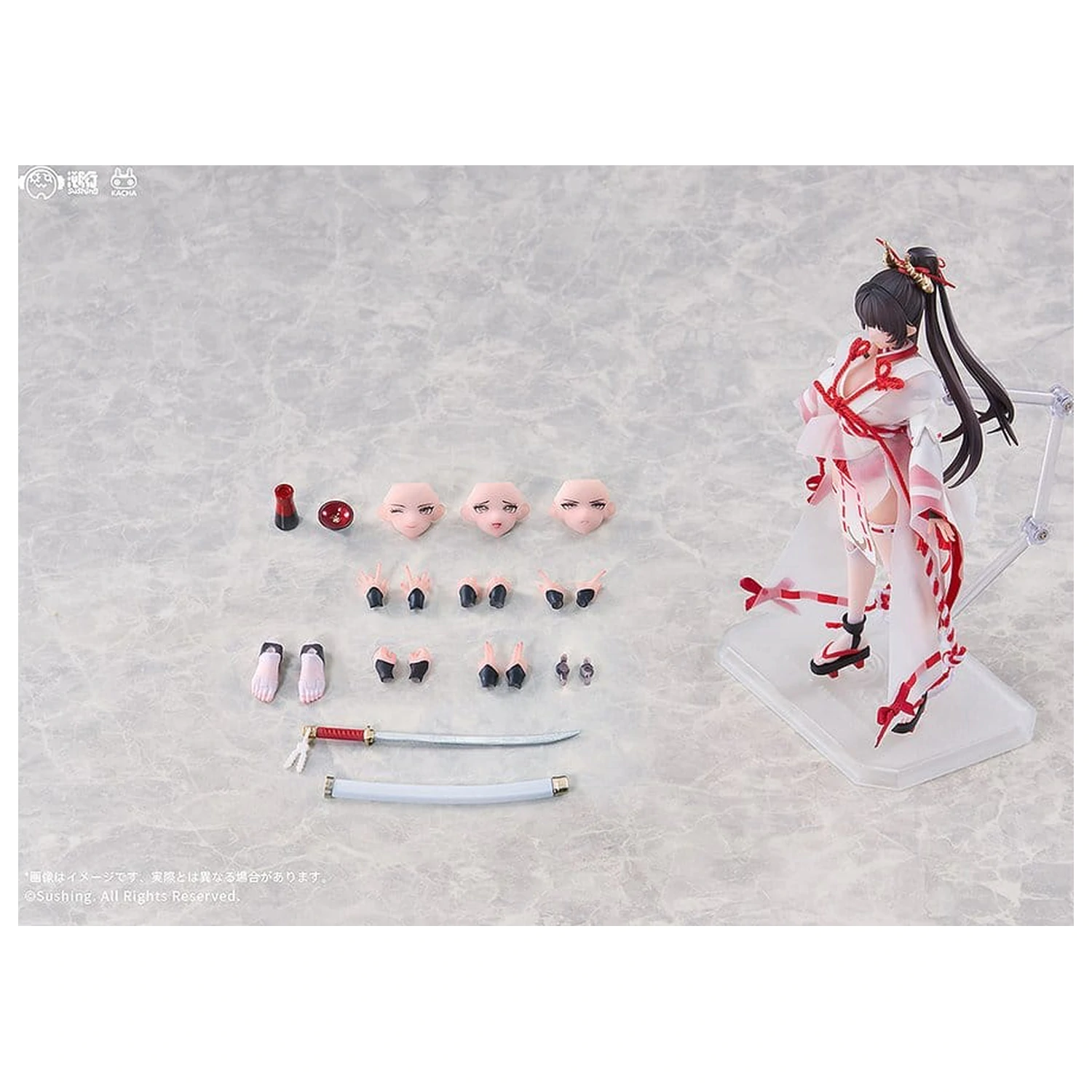 Combat Priestess Action Figure 1/12 Sakura Uefuji 15 cm     product photo