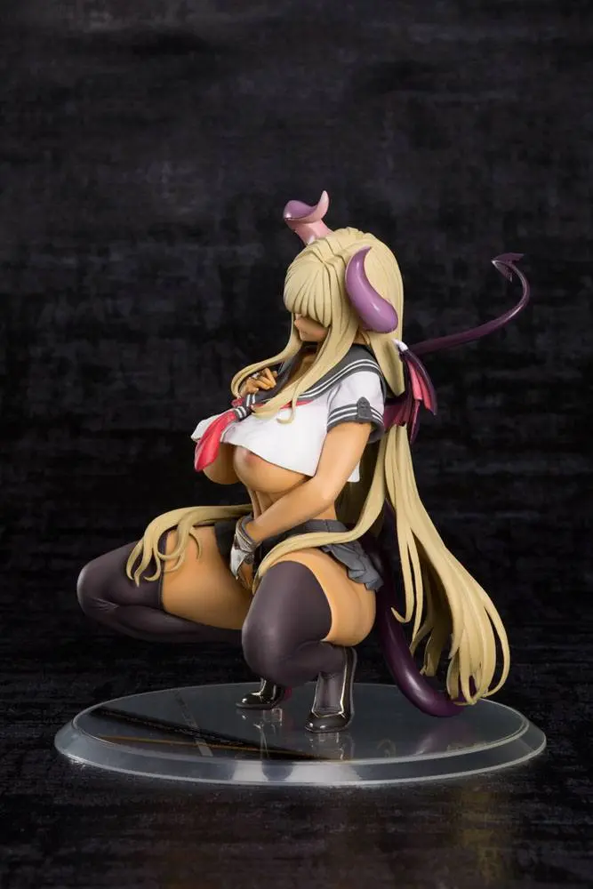 Comic Unreal Vol. 33 Cover Gal PVC Statue 1/6 Sailor Succubus Sapphire Poison Black (re-run) 18 cm product photo