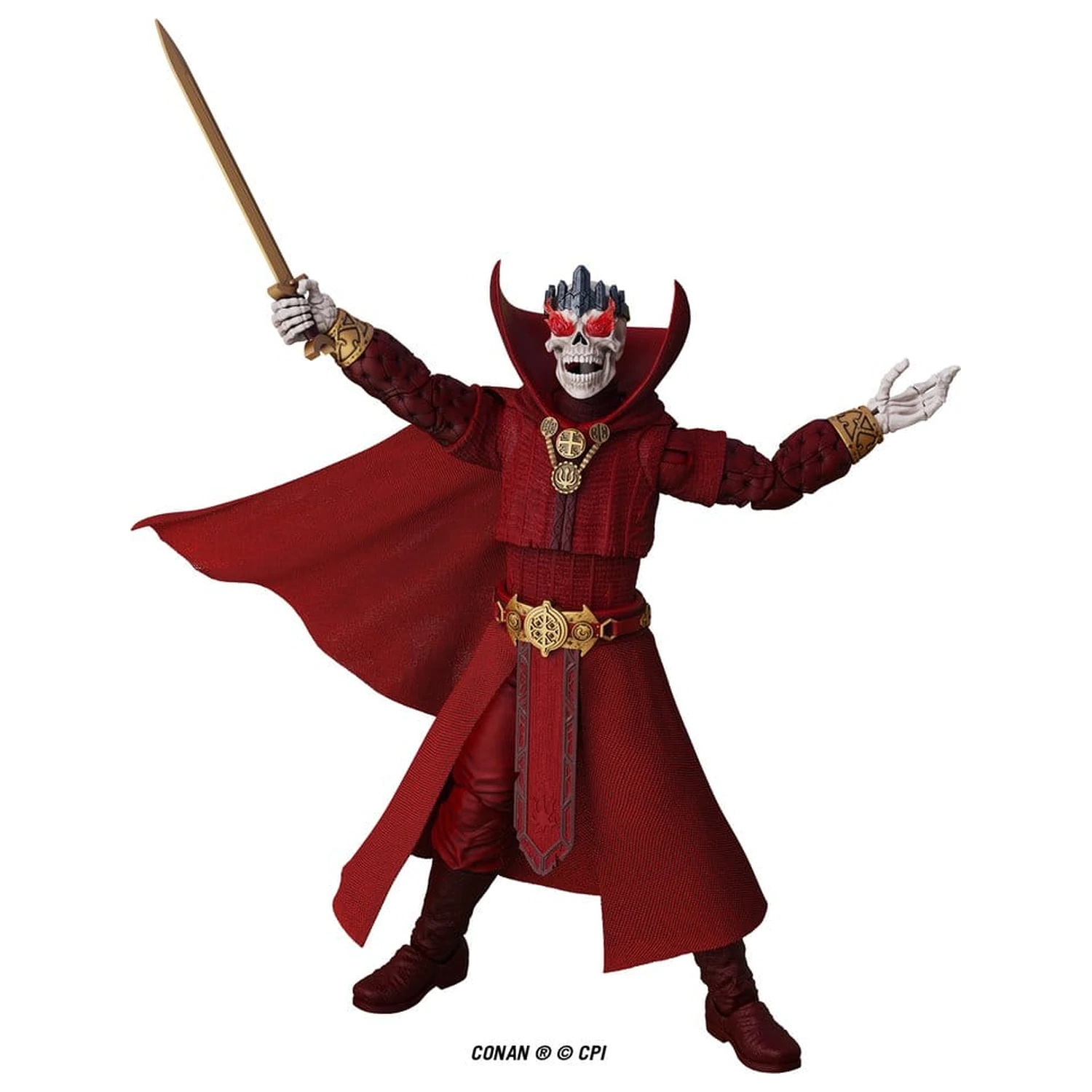Conan Epic H.A.C.K.S. Action Figure 1/12 Thulsa Doom: Undead Sorcerer product photo
