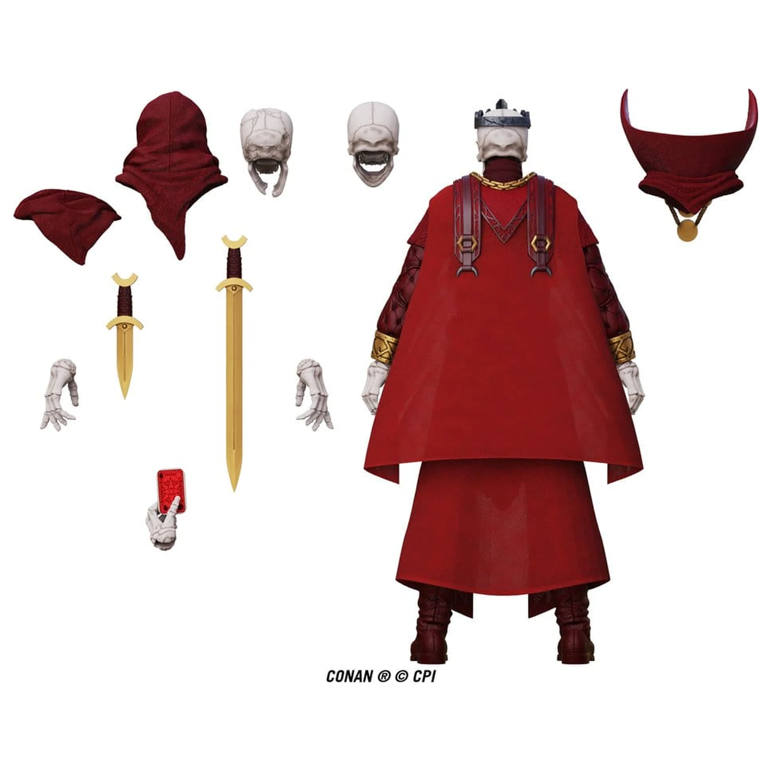 Conan Epic H.A.C.K.S. Action Figure 1/12 Thulsa Doom: Undead Sorcerer product photo