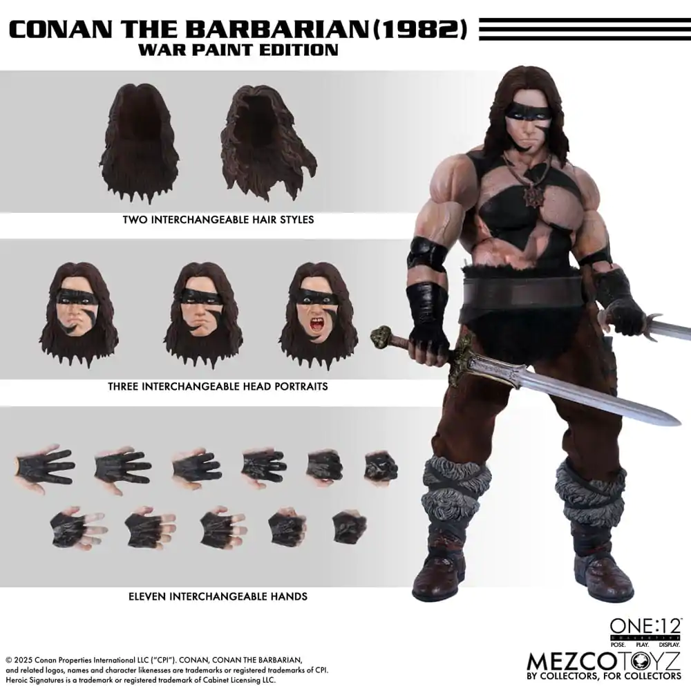 Conan the Barbarian Action Figure 1/12 Conan (1982) 16 cm product photo