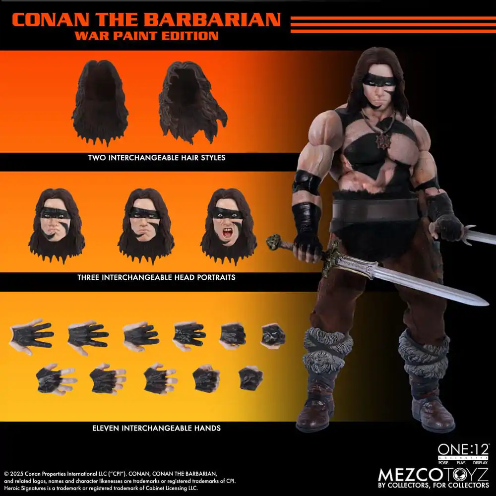 Conan the Barbarian Action Figure 1/12 Conan (1982) 16 cm product photo