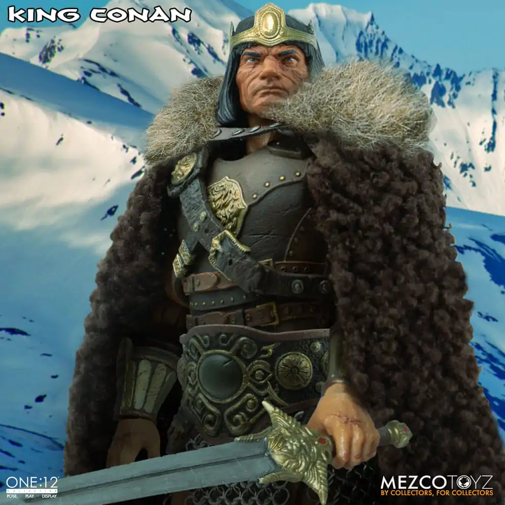 Conan the Barbarian Action Figure 1/12 King Conan 17 cm termékfotó