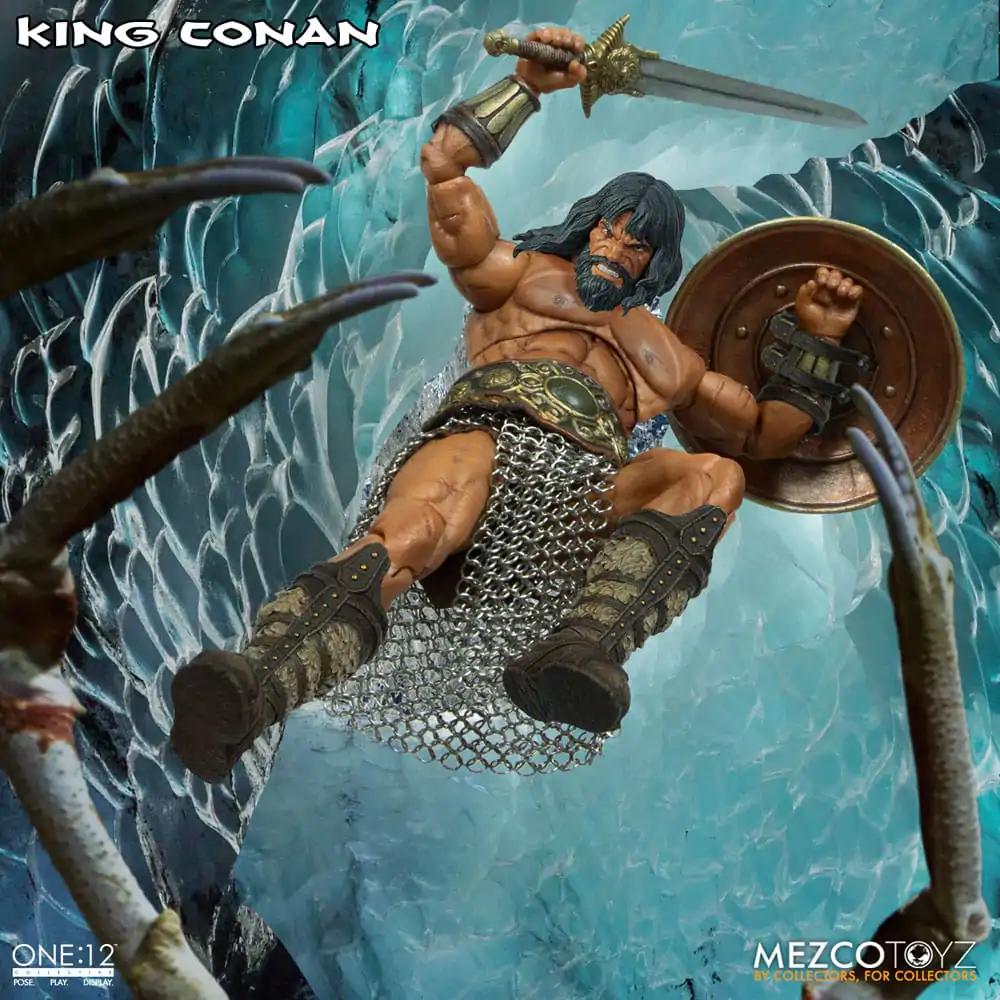 Conan the Barbarian Action Figure 1/12 King Conan 17 cm termékfotó